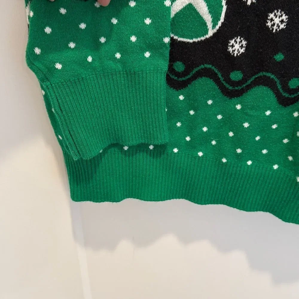 Microsoft Xbox Season Unlocked Ugly Christmas Holiday Sweater,Size 2XL